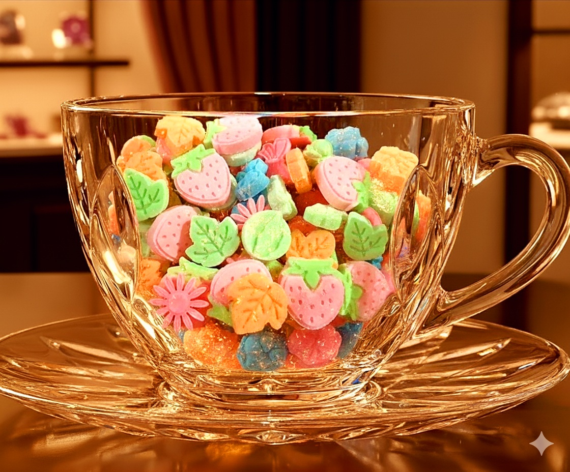 قند فانتزی طعم دار