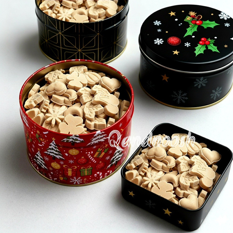 قند نسکافه با رنگ طبیعی