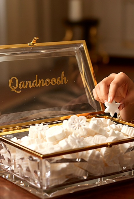 قند گیاهی وانیلی قندنوش